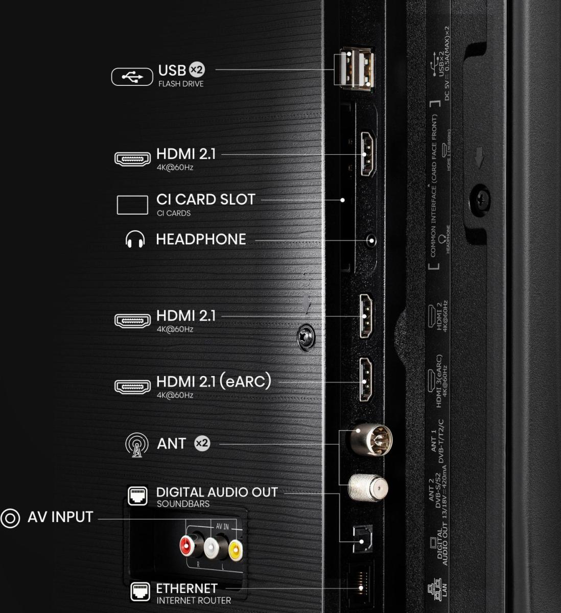 HISENSE Televizor 43E7Q 43" QLED VIDAA - slika 3