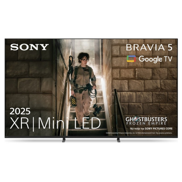 Sony Televizor K55XR55B.CEI 55" Diagonala zaslona: 138 cm (55˝) Google TV z dostopom do več kot 400.000 filmov in TV-oddaj ter več kot 10.000 aplikacij